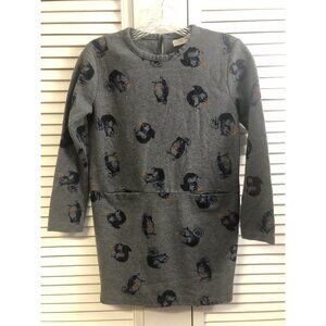 Zara Girls Squirrel 🐿 Sweatshirt Dress Size 11-12